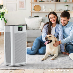 How to choose an air purifier suitable for pets during wildfire smoke pollution?