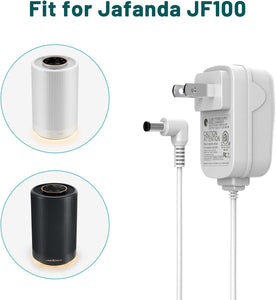 Air Purifier Power Adapter Charger Suitable for Jafända JF100 Replacement Charger 12V 1A(Size : White US/CA) - Jafanda