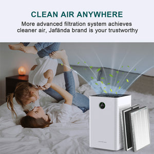 JF260 & JF260s Air Purifier Filter Replacement - True HEPA and Activated Carbon Filter - Removes 99.7% of Smoke, Dust, Pollen, and Odors - Jafanda