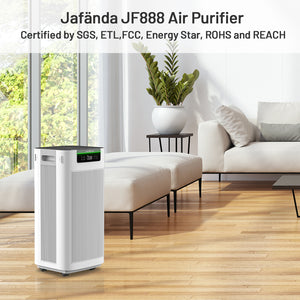 Jafända JF888 Air Purifier Replacement Filter (2 Pack) - VOC Filter, Activated Carbon, Removes Formaldehyde, VOCs, Smoke - Jafanda