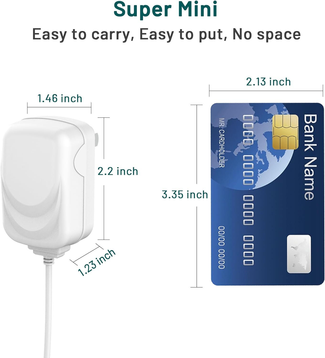 Air Purifier Power Adapter Charger Suitable for Jafända JF100 Replacement Charger 12V 1A(Size : White US/CA) - Jafanda